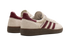 Adidas Handball Spezial WMNS in Off White Collegiate Burgundy with gum sole, available at ASEY SHOP Morocco.