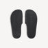 Balenciaga Pool Slide Sandal Black avec logo 3D blanc