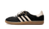 Adidas Samba Wales Bonner Black Pony Hair sneakers with gum sole, available at ASEY SHOP Morocco.