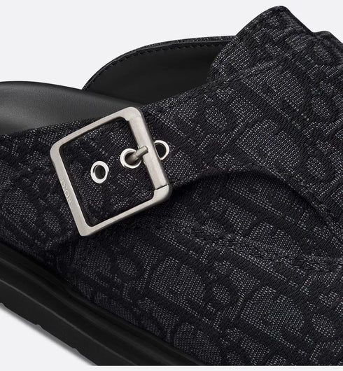 Achat Dior Aqua Mule Black Oblique Maroc