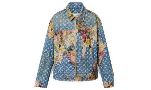 Louis Vuitton Destroyed Workwear Denim Jacket