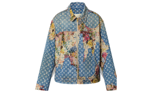 Louis Vuitton Destroyed Workwear Denim Jacket