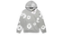 Denim Tears Hoodie The Cotton Wreath Grey front view – ASEY SHOP Morocco