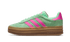 Adidas Gazelle Bold Pulse Mint Pink sneakers with platform sole, available at ASEY SHOP Morocco.