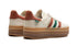 Adidas Gazelle Bold WMNS sneakers in Cream White and Wild Sepia, available at ASEY SHOP Morocco.