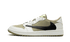 Air Jordan 1 Retro Low Golf Travis Scott Neutral Olive sneakers with reverse Swoosh, available at ASEY SHOP Morocco.