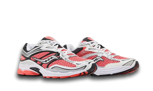 Saucony ProGrid Omni 9 Silver Coral vue latérale