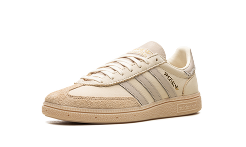 Adidas Handball Spezial WMNS in Cream White Beige with suede upper, available at ASEY SHOP Morocco