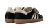 Adidas Samba Wales Bonner Black Pony Hair sneakers with gum sole, available at ASEY SHOP Morocco.
