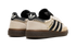 Adidas Handball Spezial WMNS in Wonder White Black, classic white and black sneaker, available at ASEY SHOP Morocco.
