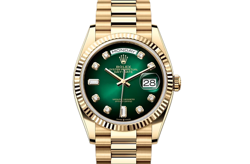 ROLEX DAY-DATE OYSTER, 36 MM, YELLOW GOLD