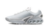 Nike Air Max DN White Metallic sneakers with sleek white design and metallic accents, available at ASEY SHOP Morocco.