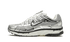 Nike P-6000 Metallic Silver sneaker with mesh and leather overlays, available at ASEY SHOP Morocco.
