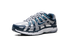 Nike P-6000 Armory Navy and Flat Silver sneaker with mesh and leather layers, available at ASEY SHOP Morocco.
