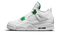 Air Jordan 4 Retro Metallic Green
